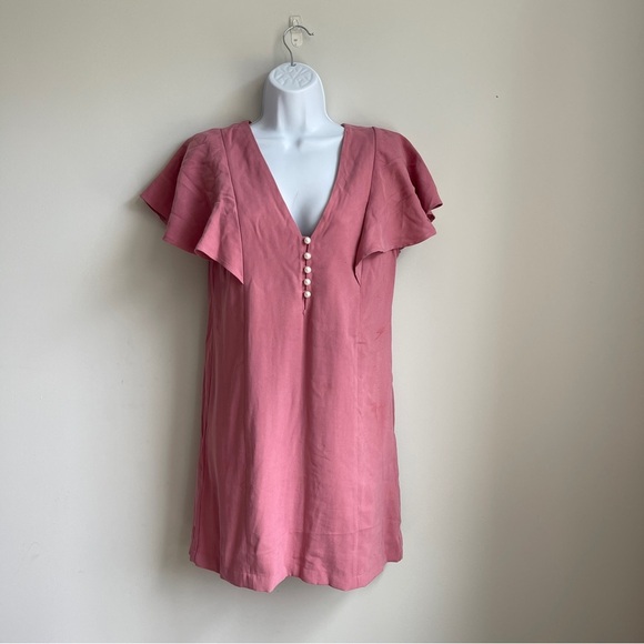 BCBGeneration Flutter-Sleeve Mini Shift Dress - Picture 2 of 11